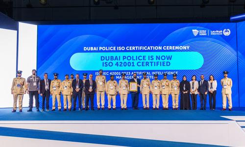 Dubai Police ISO 42001 handover
