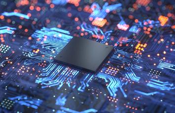 Microprocessor connected in electronical system